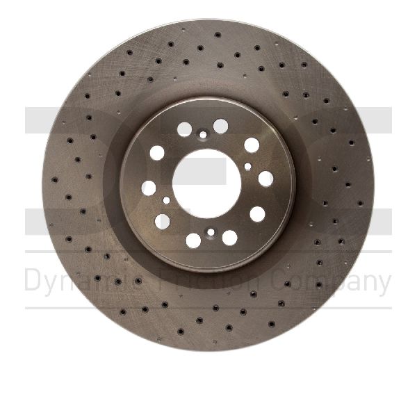2017-2025 Honda Civic Disc Brake Rotor - Front (Dynamic Friction)