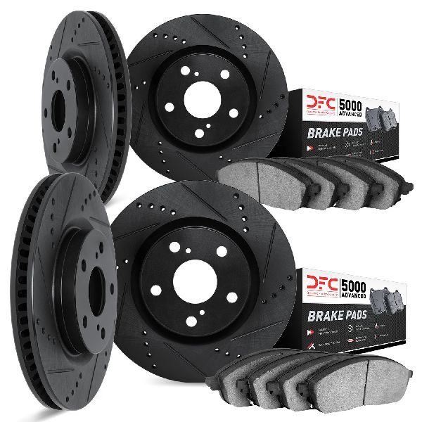 2018-2022 BMW 530e Disc Brake Kit - Front and Rear (Dynamic Friction)