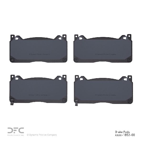 2016-2020 Ford Mustang Disc Brake Pad Set - Front (Dynamic Friction)