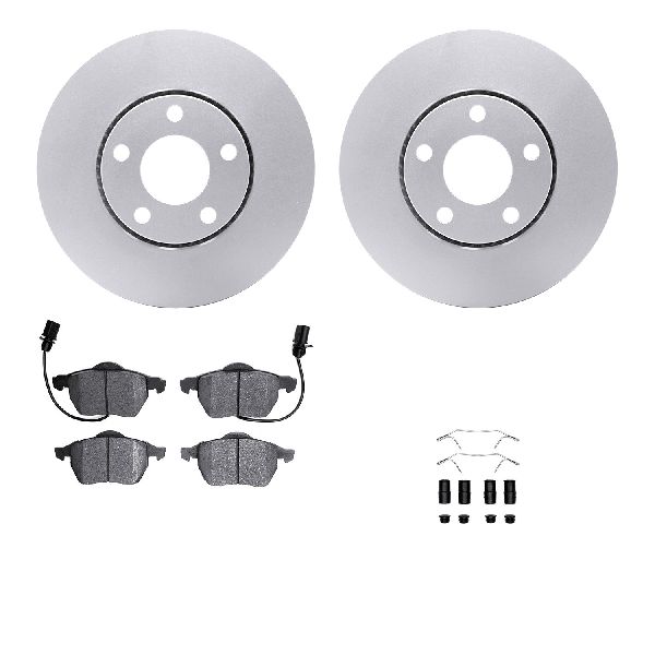 1999-2001 Audi A6 Disc Brake Kit - Front (Dynamic Friction)