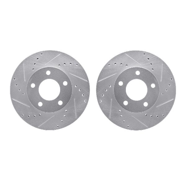 2001-2006 Mazda Tribute Disc Brake Rotor Set - Front (Dynamic Friction)
