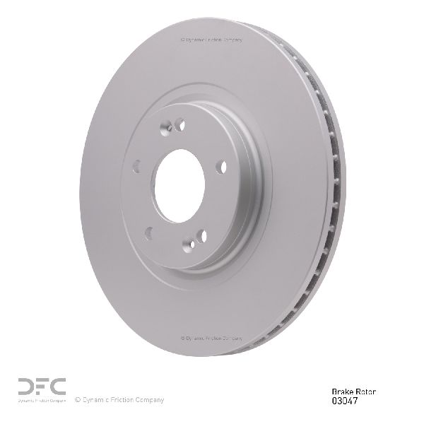 2007-2012 Hyundai Veracruz Disc Brake Rotor - Front (Dynamic Friction)