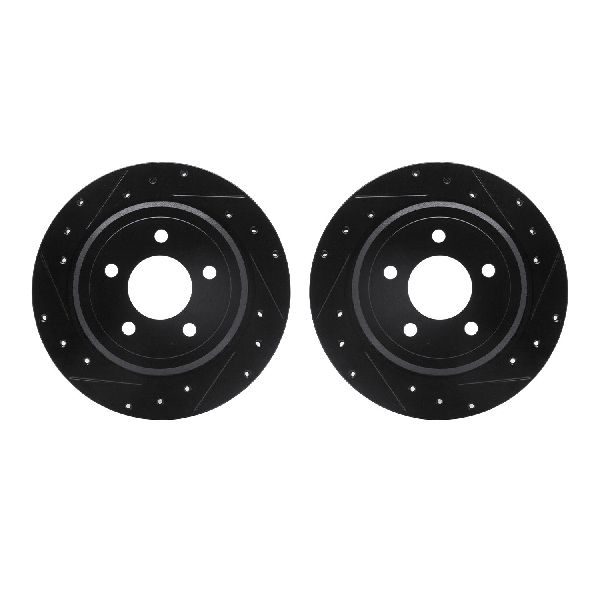 2003-2004 Mercury Marauder Disc Brake Rotor Set - Rear (Dynamic Friction)