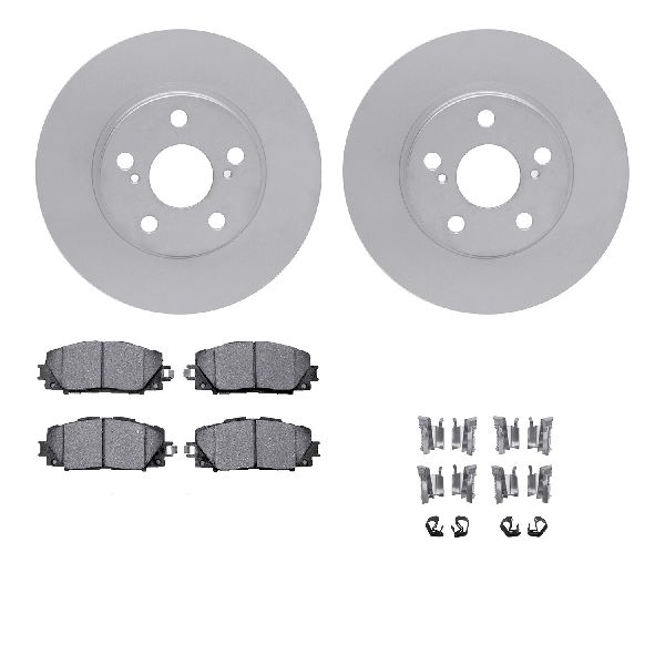 2010-2015 Toyota Prius Disc Brake Kit - Front (Dynamic Friction)