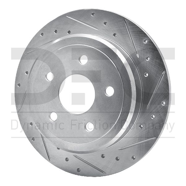 2006-2010 Jeep Commander Disc Brake Rotor - Rear Right (Dynamic Friction)