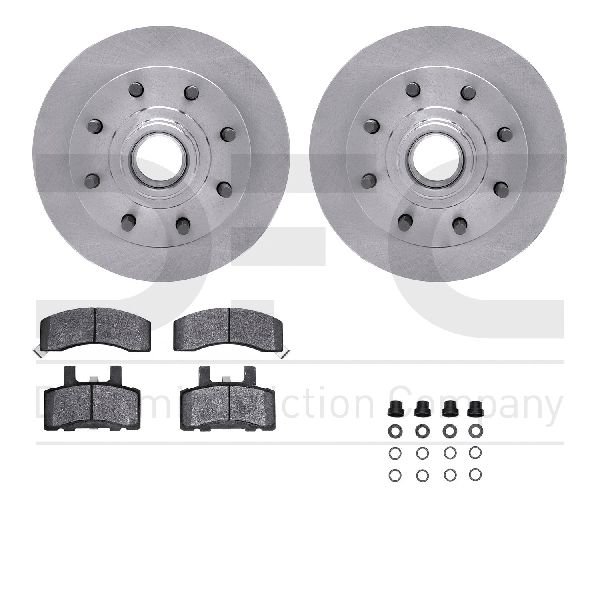 1996-2001 GMC Savana 3500 Disc Brake Kit - Front (Dynamic Friction)
