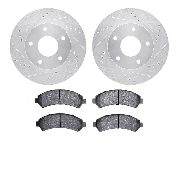 1997-2005 Chevrolet Blazer Disc Brake Kit - Front (Dynamic Friction)