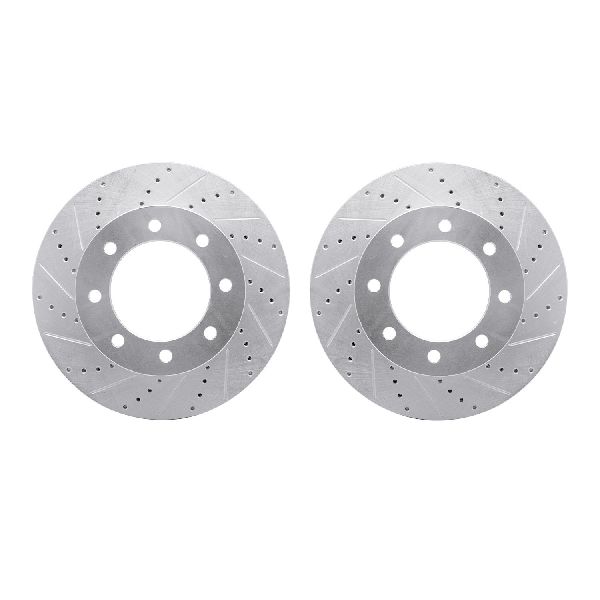 2012-2024 Ford F-350 Super Duty Disc Brake Rotor Set - Front (Dynamic Friction)
