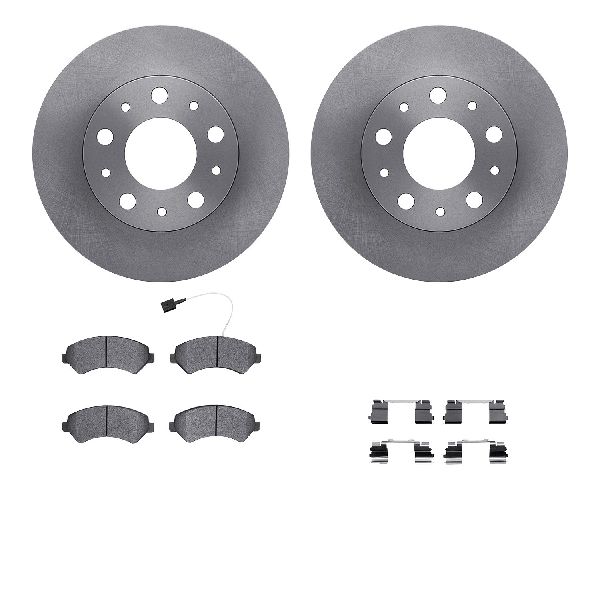 2014-2022 Ram ProMaster 1500 Disc Brake Kit - Front (Dynamic Friction)