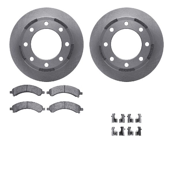 2003-2008 Chevrolet Express 3500 Disc Brake Kit - Rear (Dynamic Friction)