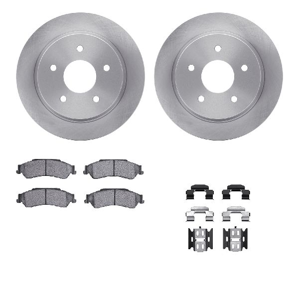 1997-2005 Chevrolet Blazer Disc Brake Kit - Rear (Dynamic Friction)