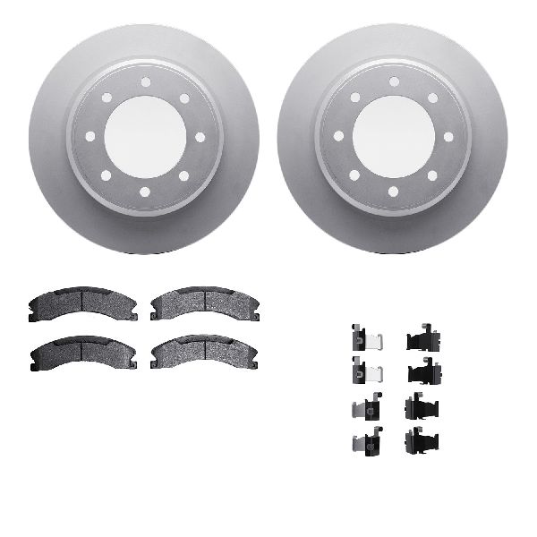 2012-2021 Nissan NV1500 Disc Brake Kit - Rear (Dynamic Friction)
