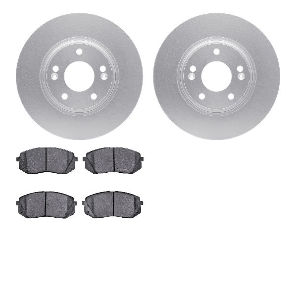 2010-2015 Hyundai Tucson Disc Brake Kit - Front (Dynamic Friction)
