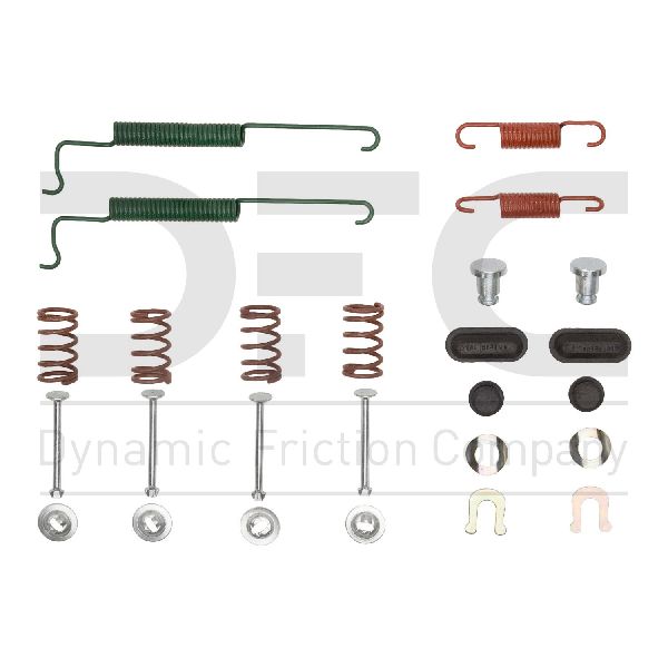 2012-2020 Chevrolet Sonic Drum Brake Hardware Kit - Rear (Dynamic Friction)