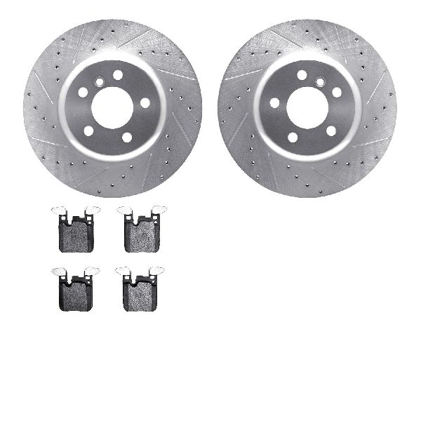 2014-2016 BMW 435i Disc Brake Kit - Rear (Dynamic Friction)