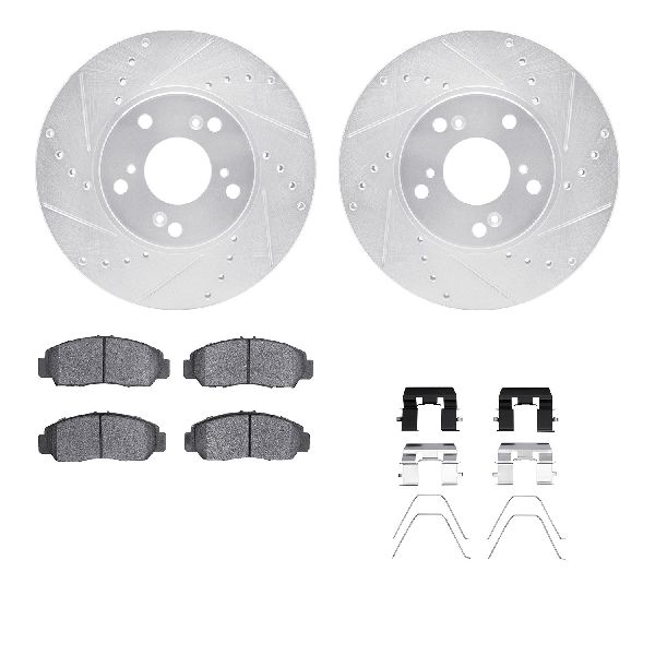 2006-2011 Acura CSX Disc Brake Kit - Front (Dynamic Friction)
