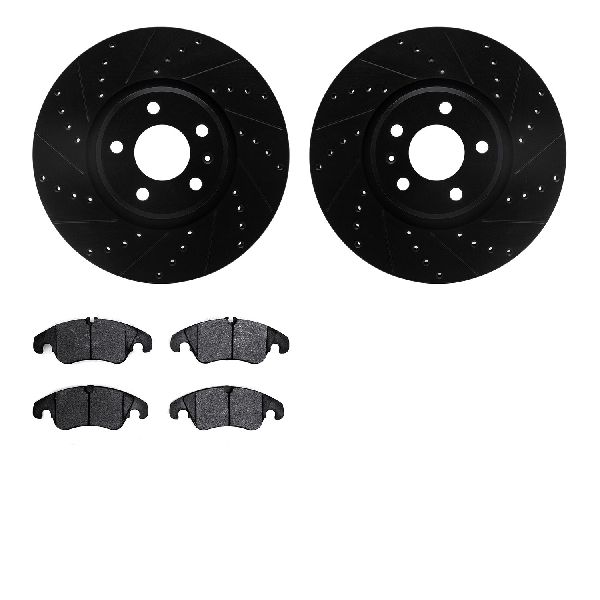 2012-2016 Audi A4 Disc Brake Kit - Front (Dynamic Friction)