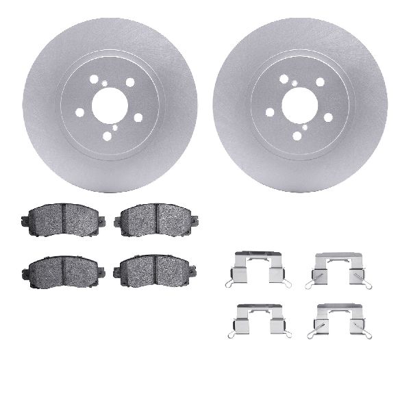 2018-2023 Subaru Crosstrek Disc Brake Kit - Front (Dynamic Friction)