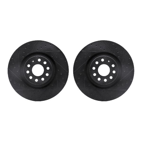 2012-2016 Volkswagen CC Disc Brake Rotor Set - Front (Dynamic Friction)