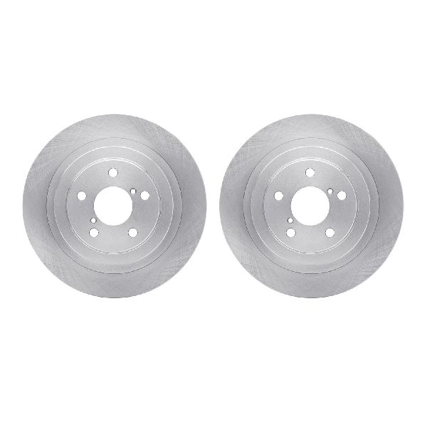 2006-2007 Subaru Impreza Disc Brake Rotor Set - Rear (Dynamic Friction)