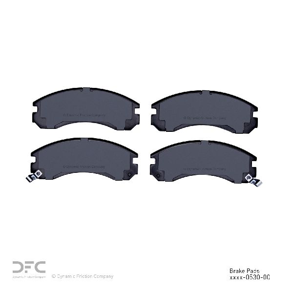 2018-2022 Mitsubishi Outlander PHEV Disc Brake Pad Set - Front (Dynamic Friction)