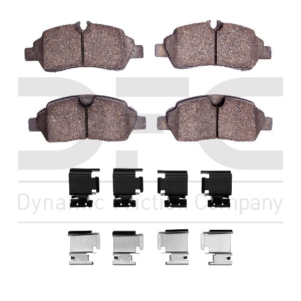 2015-2019 Ford Transit-150 Disc Brake Pad Set - Rear (Dynamic Friction)