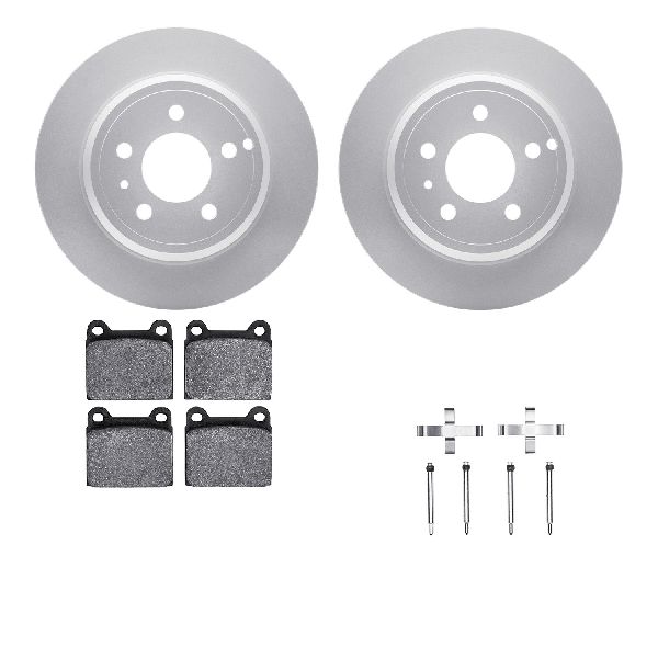 1998-2000 Volvo V70 Disc Brake Kit - Rear (Dynamic Friction)