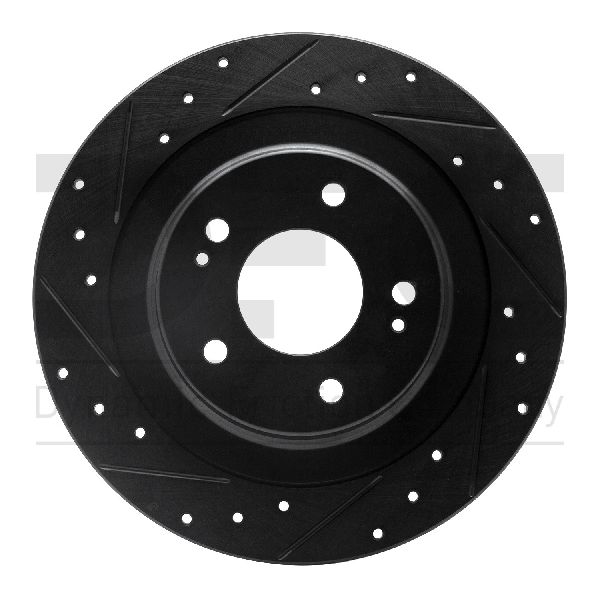 2018-2022 Mitsubishi Outlander PHEV Disc Brake Rotor - Rear Left (Dynamic Friction)