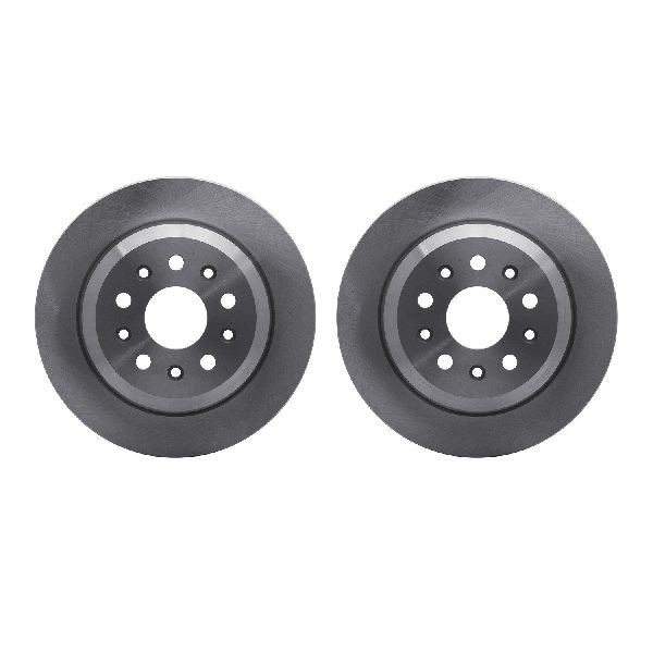 2018-2024 Jeep Wrangler Disc Brake Rotor Set - Rear (Dynamic Friction)