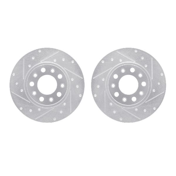 2015-2017 Chrysler 200 Disc Brake Rotor Set - Rear (Dynamic Friction)