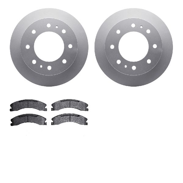 2011-2019 GMC Sierra 2500 HD Disc Brake Kit - Rear (Dynamic Friction)