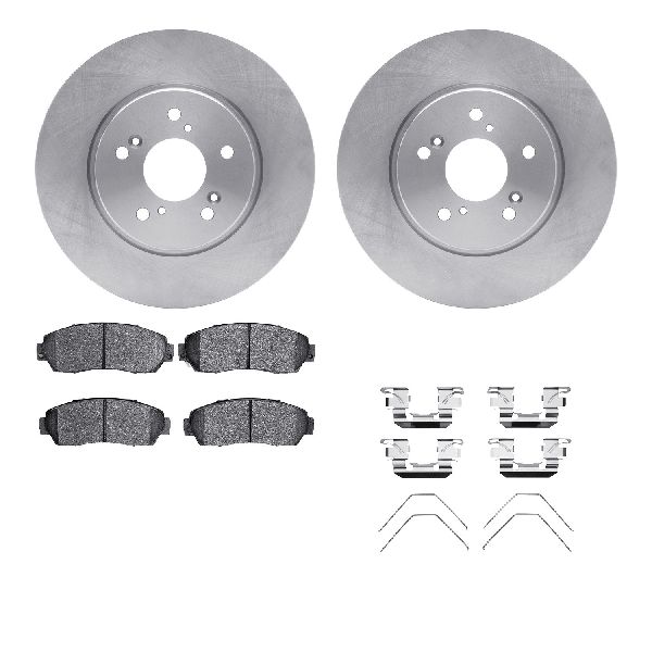 2012-2015 Honda Crosstour Disc Brake Kit - Front (Dynamic Friction)