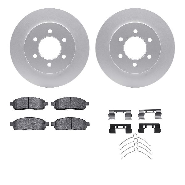 2006-2008 Lincoln Mark LT Disc Brake Kit - Front (Dynamic Friction)