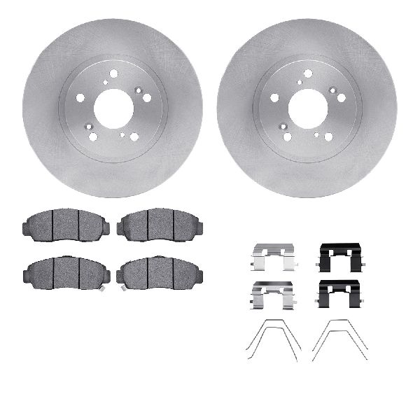 2004-2014 Acura TSX Disc Brake Kit - Front (Dynamic Friction)