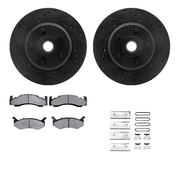 1974-1981 Plymouth Trailduster Disc Brake Kit - Front (Dynamic Friction)