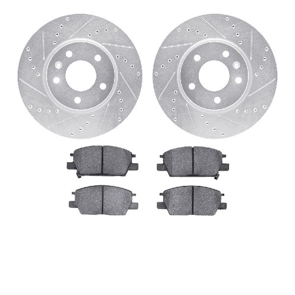 2018-2020 GMC Terrain Disc Brake Kit - Front (Dynamic Friction)