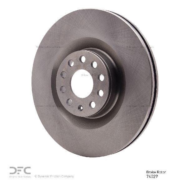 2009-2011 Volkswagen CC Disc Brake Rotor - Front (Dynamic Friction)