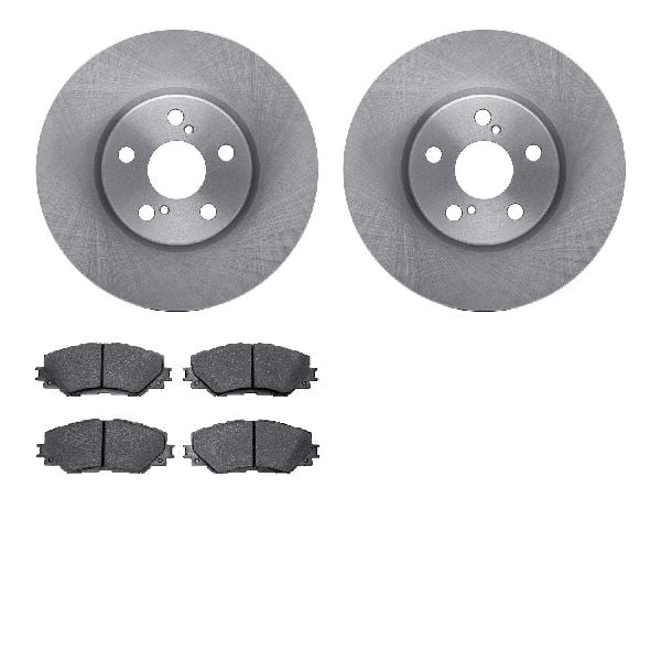2008-2014 Scion xD Disc Brake Kit - Front (Dynamic Friction)