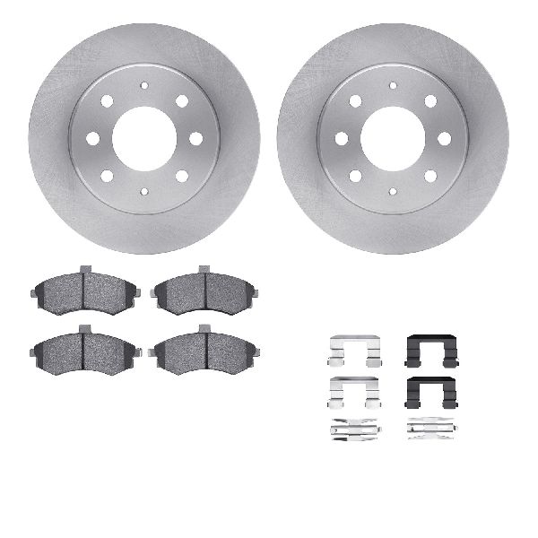 2002-2005 Hyundai Elantra Disc Brake Kit - Front (Dynamic Friction)