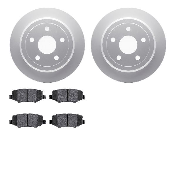 2007-2018 Jeep Wrangler Disc Brake Kit - Rear (Dynamic Friction)