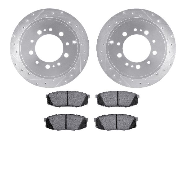 2008-2022 Toyota Sequoia Disc Brake Kit - Rear (Dynamic Friction)
