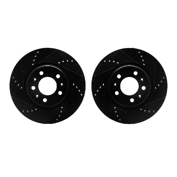 2007-2010 Saturn Sky Disc Brake Rotor Set - Front (Dynamic Friction)