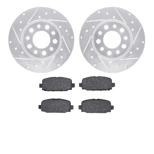 2017-2022 Jeep Compass Disc Brake Kit - Rear (Dynamic Friction)