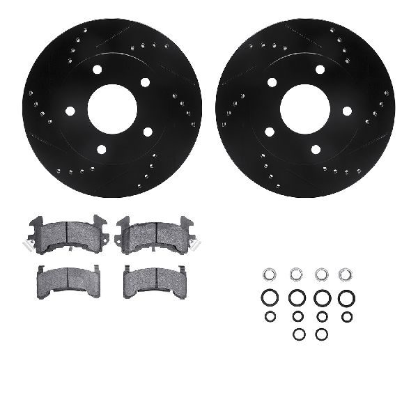 1979-1985 Cadillac Eldorado Disc Brake Kit - Rear (Dynamic Friction)