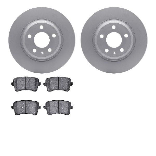 2009-2016 Audi A4 Disc Brake Kit - Rear (Dynamic Friction)