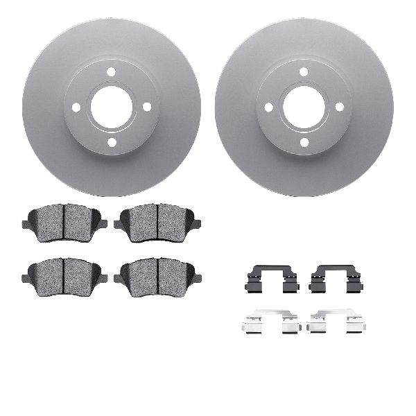 2014-2019 Ford Fiesta Disc Brake Kit - Front (Dynamic Friction)