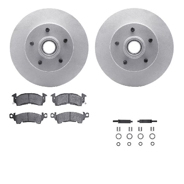1991-1993 Chevrolet Caprice Disc Brake Kit - Front (Dynamic Friction)