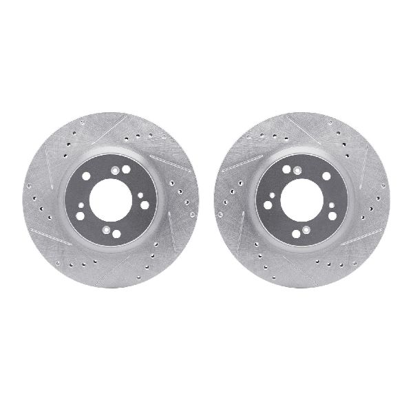 2000-2009 Honda S2000 Disc Brake Rotor Set - Front (Dynamic Friction)