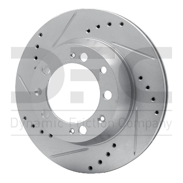 1986-1995 Porsche 928 Disc Brake Rotor - Rear Left (Dynamic Friction)