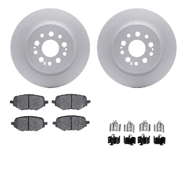 2017-2021 Honda Clarity Disc Brake Kit - Rear (Dynamic Friction)